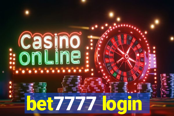 bet7777 login